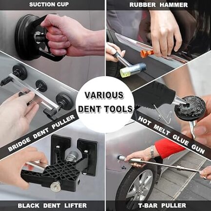 Paint-Friendly Dent Repair Kit Professional